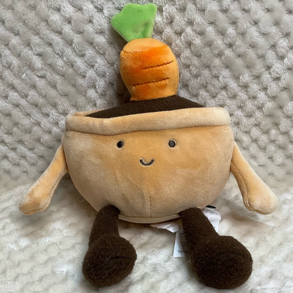Miniso Plush Carrot in a Pot Garden Stuffed Anthropomorphic Toy